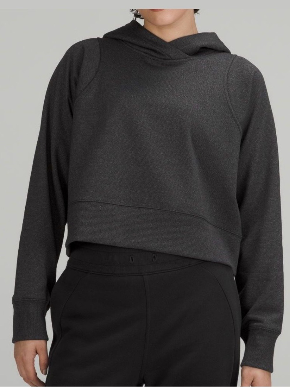 Lululemon Loungeful Fleece Lined Cropped Hoodie